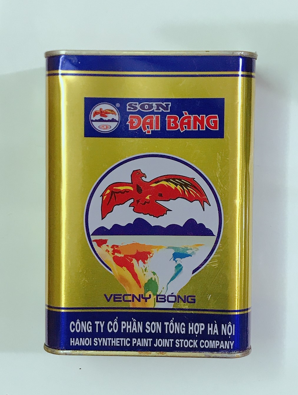 Sơn Véc ny gỗ bóng màu cánh gián Đại Bàng