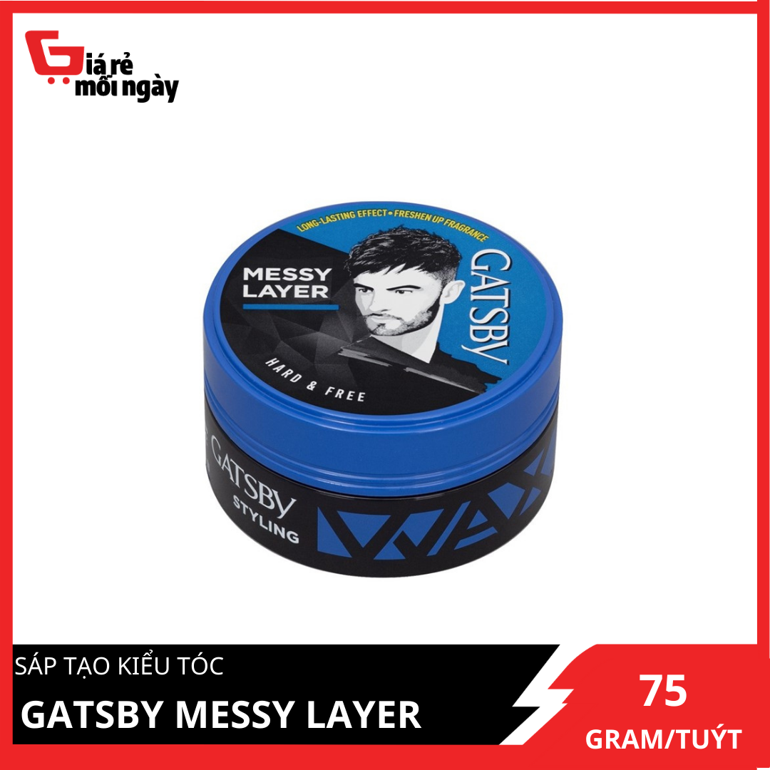 Sáp tạo kiểu tóc Gatsby Messy Layer 75g