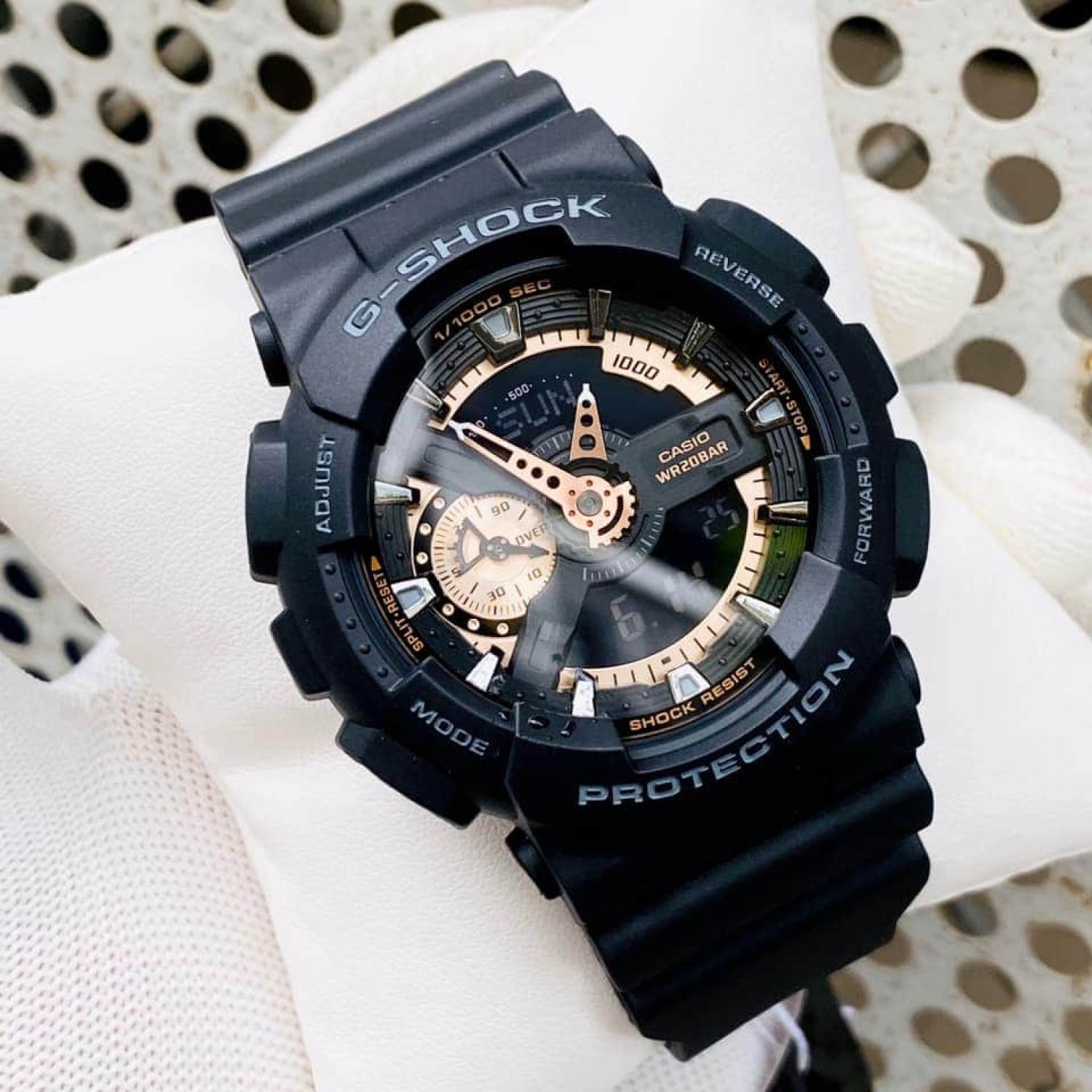 Đồng hồ nam G-Shock Ga110 thể thao Kim điện tử full box, Chống nước, chống va đập, nam tính mạnh mẽ 3 màu lựa chọn, 55mm
