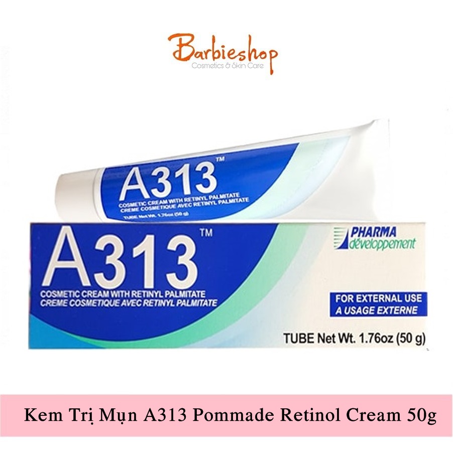 Kem Dưỡng Giảm Mụn A313 Pommade Retinol Cream 50g