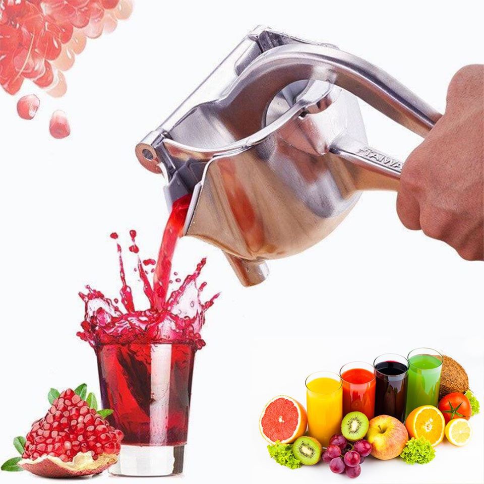 Dụng cụ ép hoa quả cầm tay, Máy ép trái cây, máy vắt cam bằng tay, cối ép trái cây bằng gang-Dụng cụ ép hoa quả đa năng giúp ép hoa quả nhanh, dễ dàng