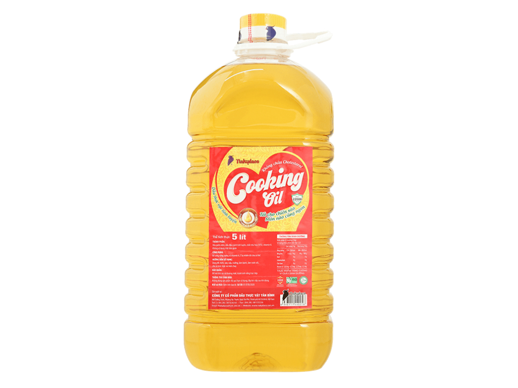 Dầu Ăn Cooking Oil - Can to 5L ( Hỏa Tốc Giao TPHCM )