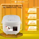 Nồi cơm điện tử Toshiba 1.8 lít RC-18DR4TVN(W) - Trắng - GIAO TOÀN QUỐC - CHỈ MIỄN PHÍ HCM