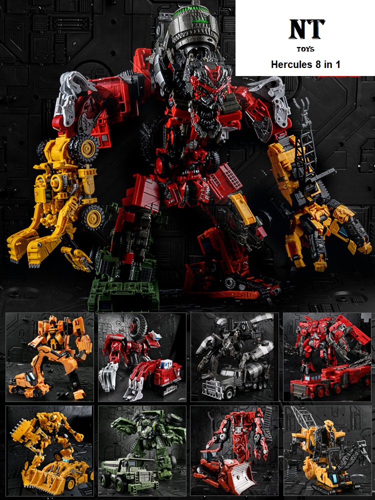 Đồ chơi Robot lắp ráp biến hình Hercules in Transformer