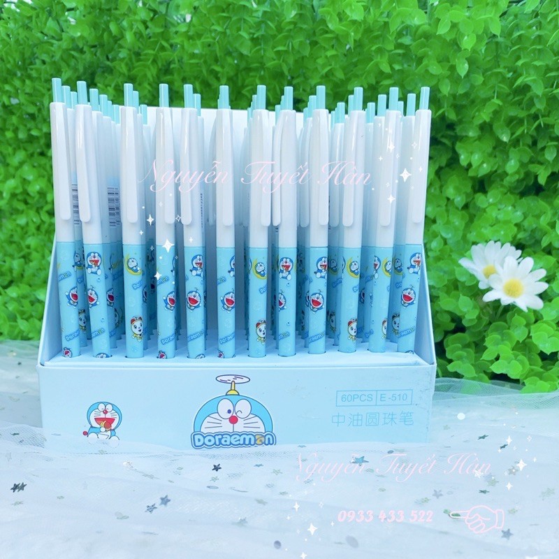 Viết bi mực xanh doraemon doremon