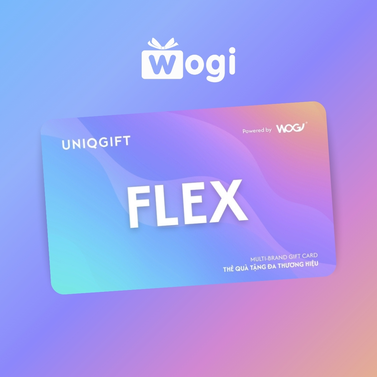 UNIQGIFT MultiBrands Gift Card - FLEX (Có hiệu lực trong vòng 30 ngày)