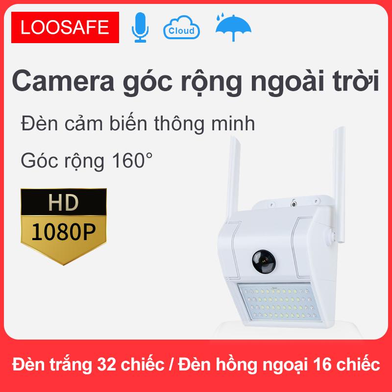 Camera Wifi không dây ngoài trời, camera có ánh sáng đèn góc rông ,giám sát cảnh báo