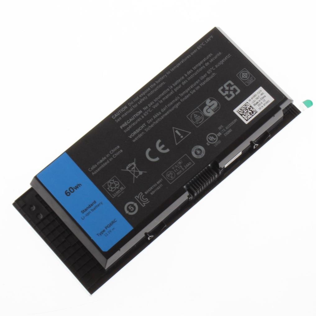 Pin laptop Dell Precision M4600 M4700 M4800 M6600 M6700 M6800 PG6RC R7PND C565C 8M039 60WH