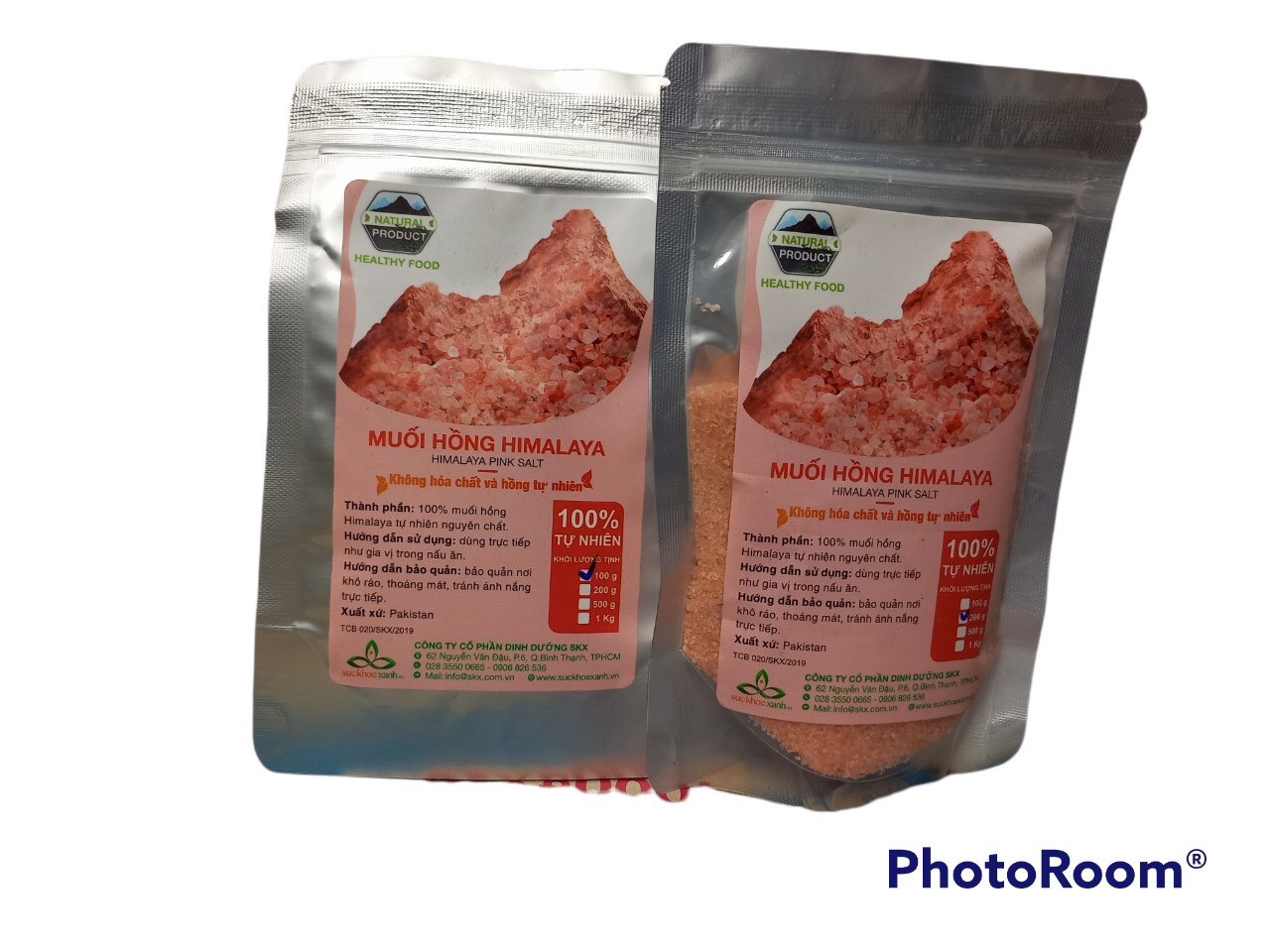 [Gói nhỏ] Muối hồng Himalaya dạng hạt nhỏ 100gr-500gr
