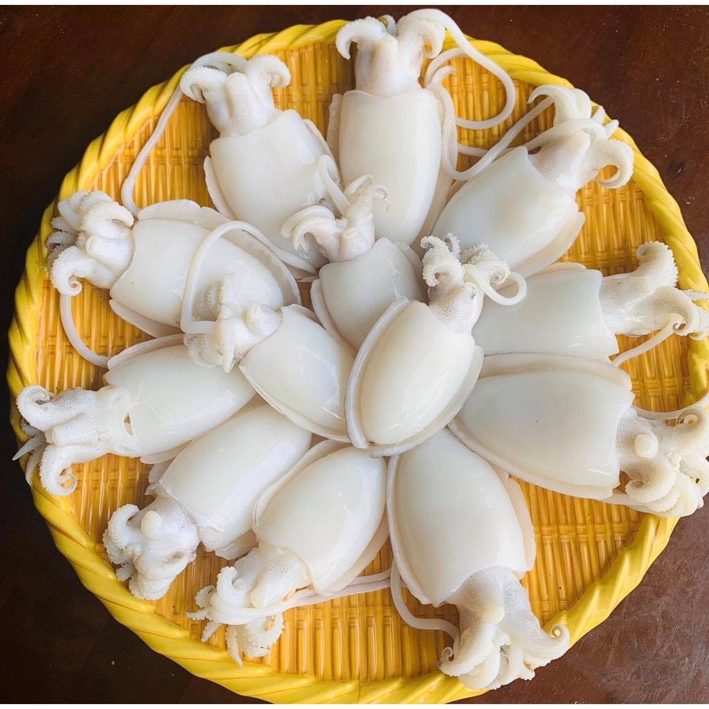 ✆ Mực Bầu 1KG ( Nang Nút)