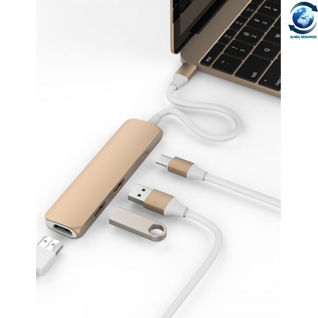 Bộ chuyển usb-c thành hdmi 4k hyperdrive