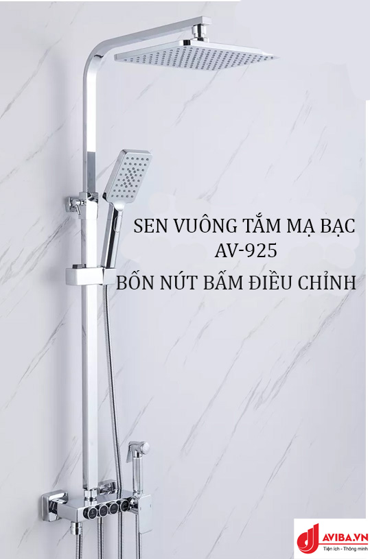 Bộ sen cây tắm nóng lạnh AV3009- Sen tắm nóng lạnh cao cấp nhập khẩu