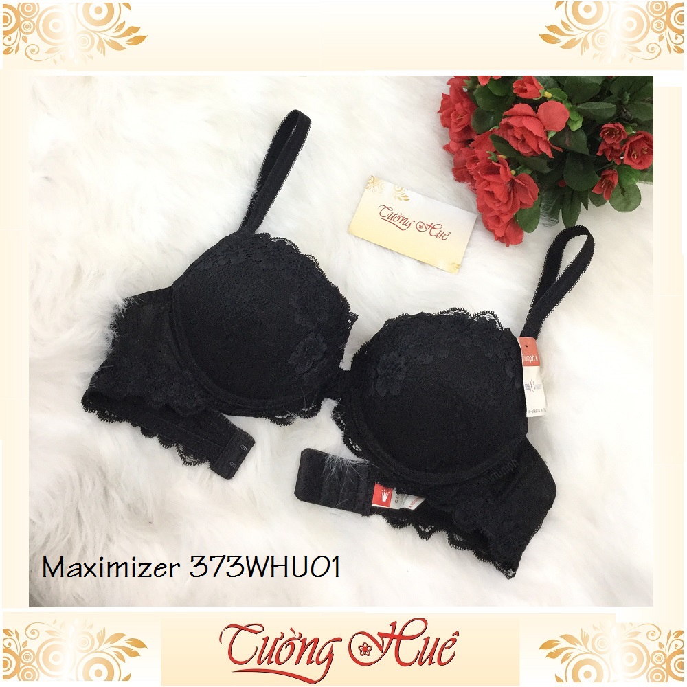 Sale sale sale - áo lót nữ triumph maximizer 373 whu 01 áo ngực ren thêu cúp bầu ngang.