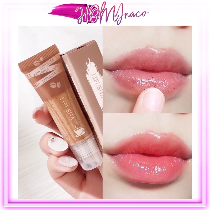 Tẩy Da Chết Tế Bào Chết Môi Heyxi Cafe 15g CoffeeMoisturizing Lip Scrub Dưỡng Ẩm Và Căng Bóng Môi
