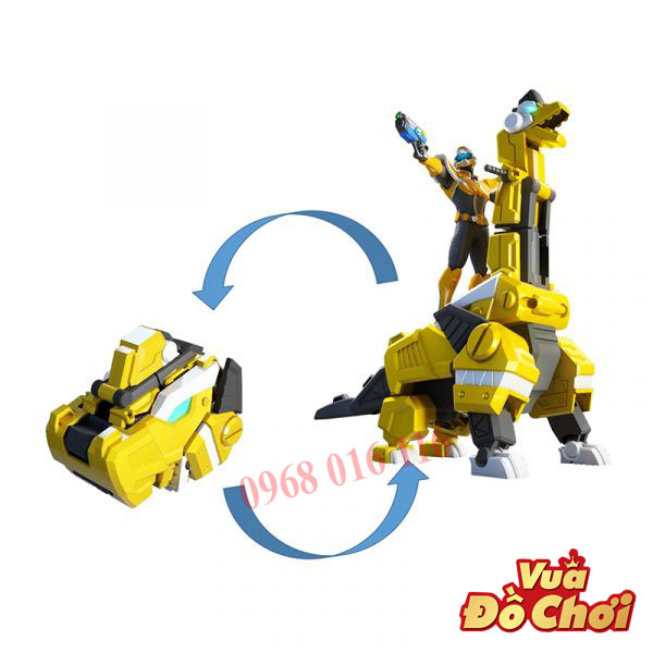 Biệt đôi siêu nhân nhí - Khủng long Braka Cuồng phong & Siêu nhân Max Can đảm