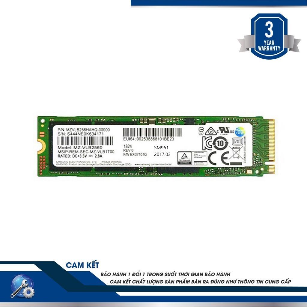 Ssd m2 pcie samsung sm961 nvme 2280 - 256gb v-nand mlc chuyên dụng server mạnh hơn pm981