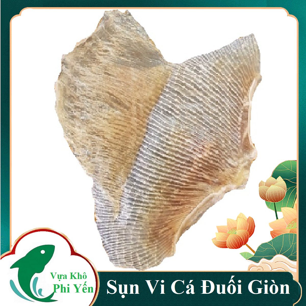 Vây cá đuối- càng ăn càng ghiền- vựa khô phi yến