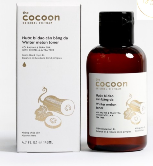 Gel rửa mặt bí đao & Toner bí đao Cocoon - Sữa rửa mặt bí đao & Nước cân bằng bí đao Cocoon