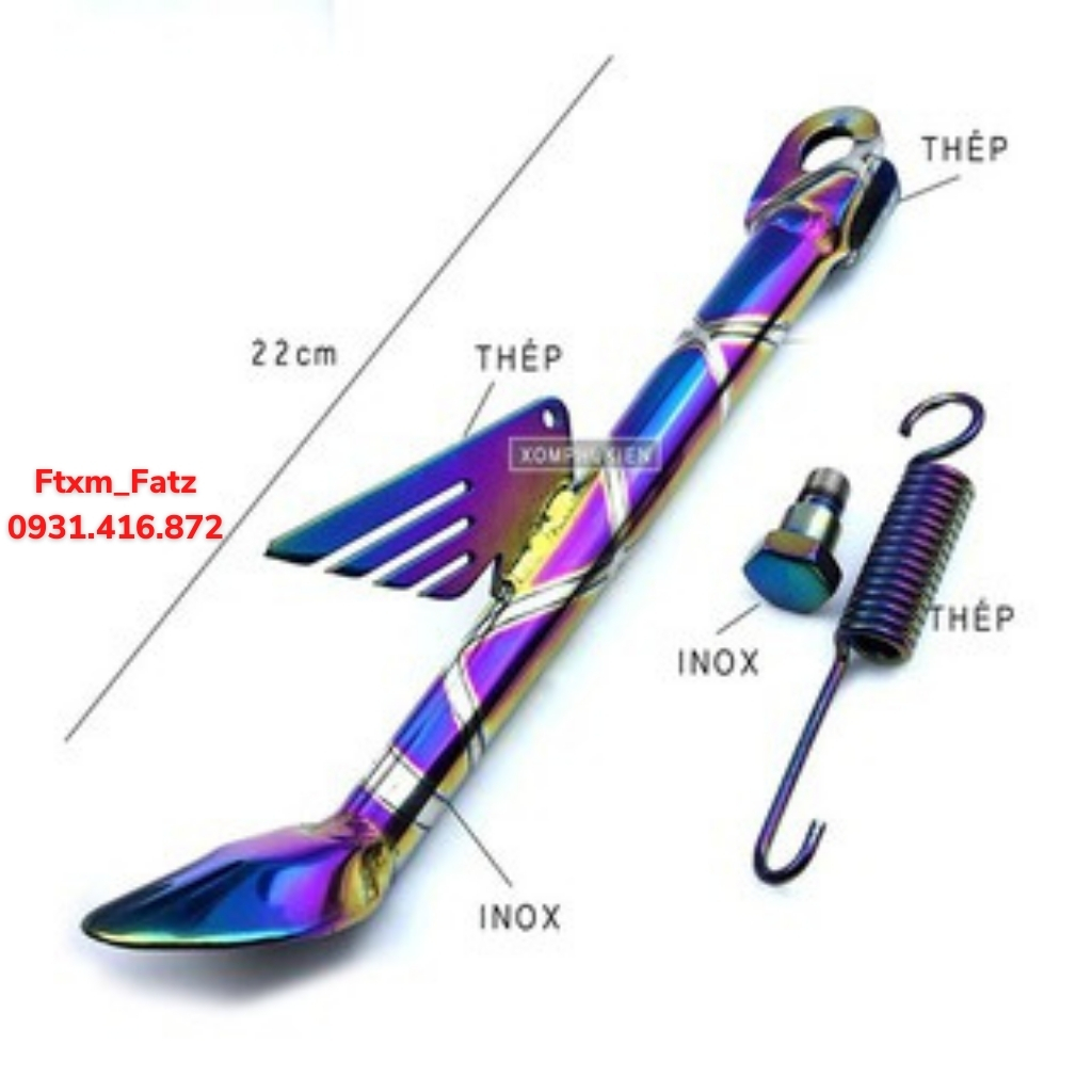 Chia sẻ: Đã thích (2) Chân Chống Xe Máy Chân Chống Titan Bền Màu - Shop Phụ Tùng FATZ