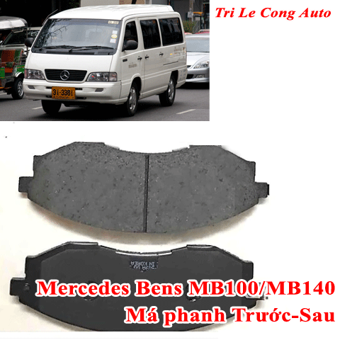 Má phanh trước MB140 MB100 bố thắng đĩa sau guốc đùm càng tang trống Merc mẹc tròn benz xe hơi ôtô 9 12 16 chổ máy xăng