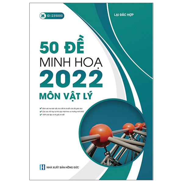 Fahasa - 50 đề minh họa 2022 môn vật lý