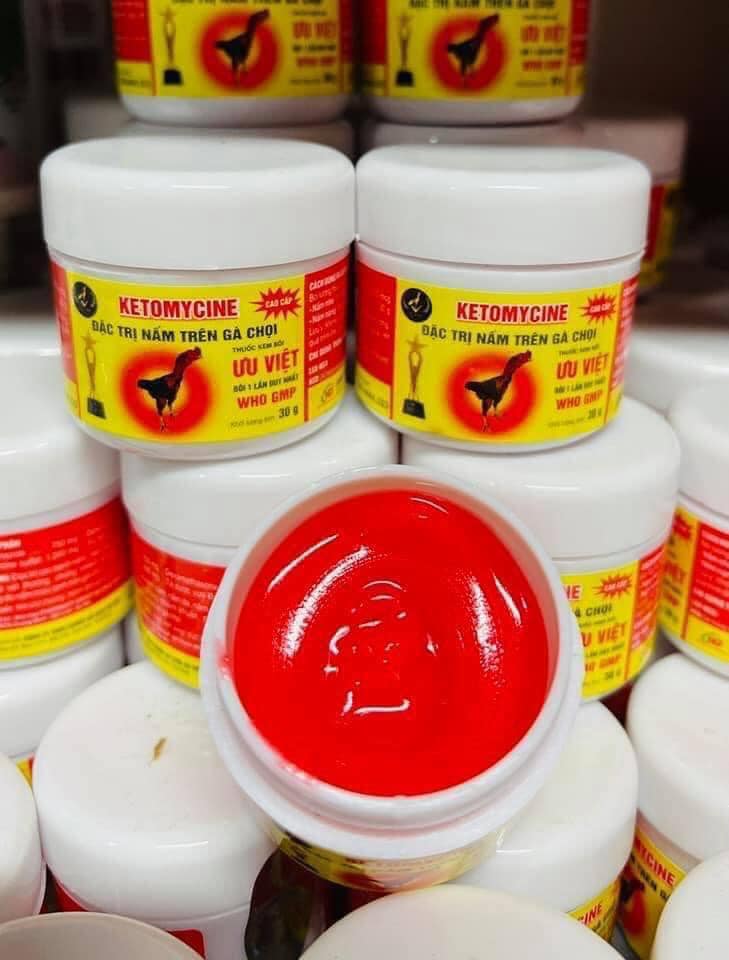 Mốc Bôi Ưu Việt chữa mốc, lác nặng cho gà đá