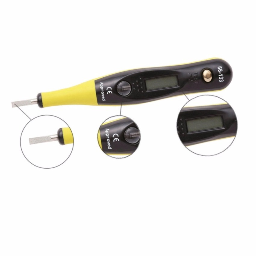 Bút thử điện điện tử 135mm stanley 66-133 - chính hãng
