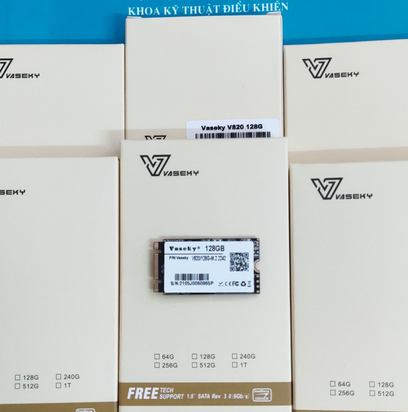Ổ cứng ssd m2 2242 vaseky v820 128gb bảo hành 36 tháng lỗi 1 đổi 1 m.2 2242 sata