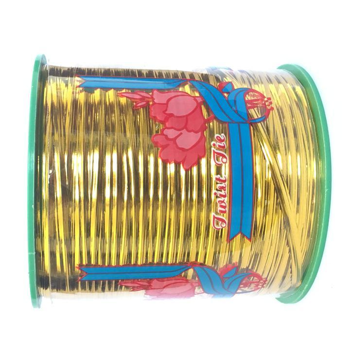 Dây kẽm kim tuyến các màu Twist tie cuộn 400g