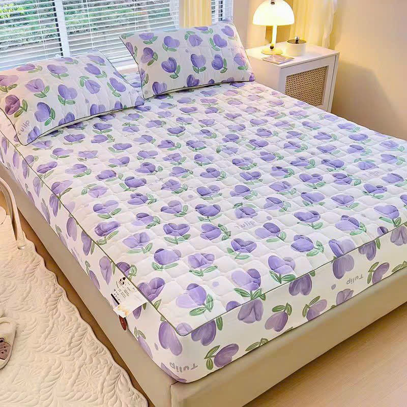 Ga kèm 2 gối đũi trần bo chun 1m6x2m -tranlanshop