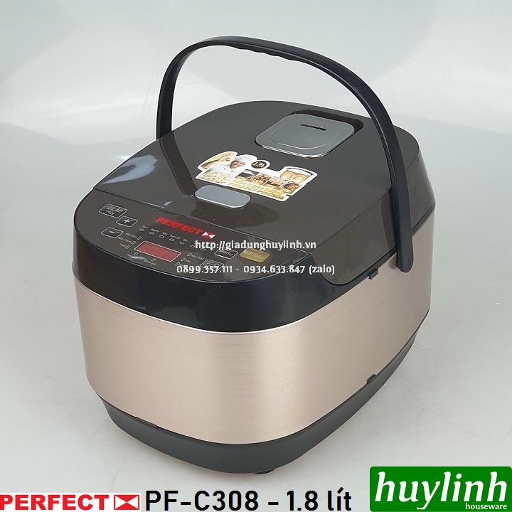 Nồi cơm điện tử perfect pf-c308 - 1.8 lít