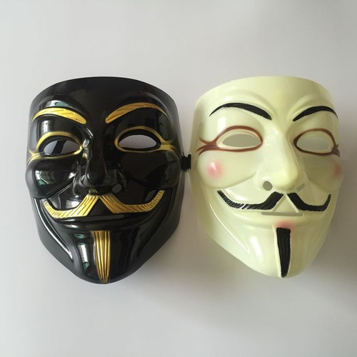 Mặt Nạ Hóa Trang Hacker màu đen