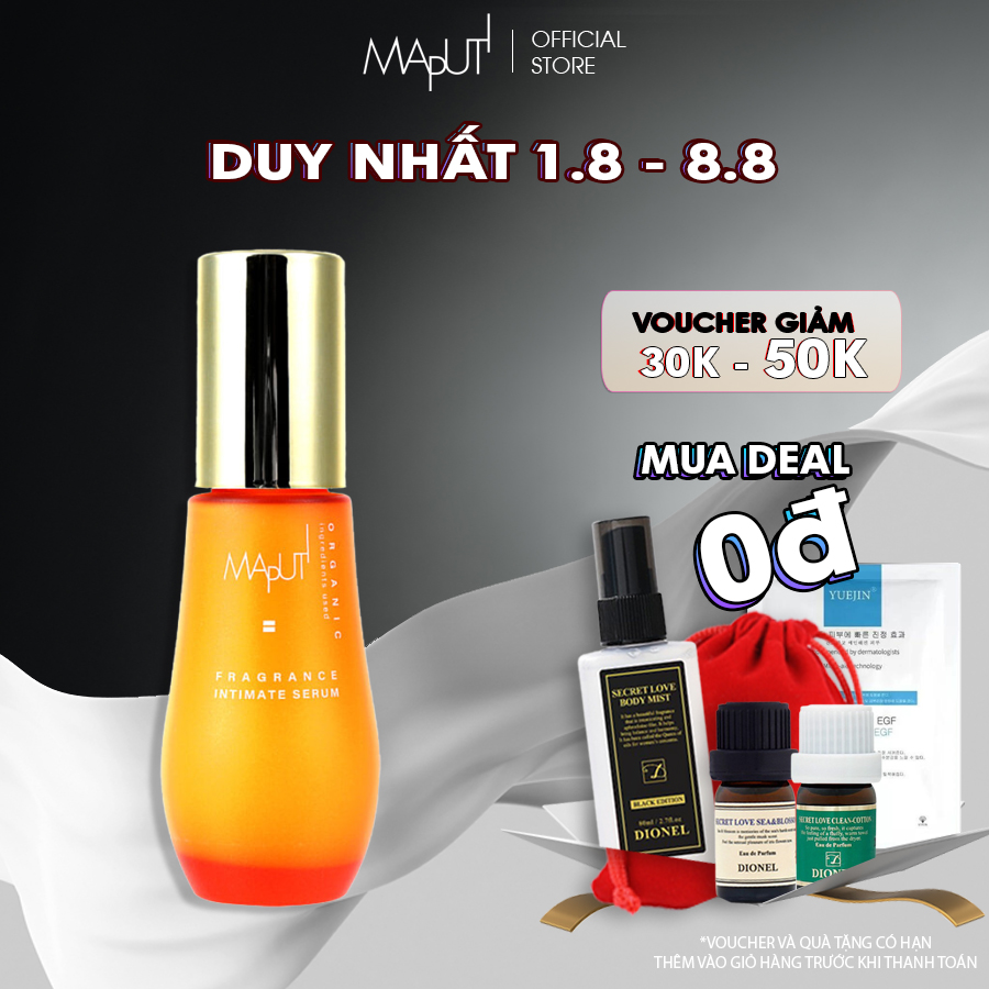 Maputi intimate serum giảm thâm, nâng cơ và trẻ hóa da mặt & vùng kín 30ml