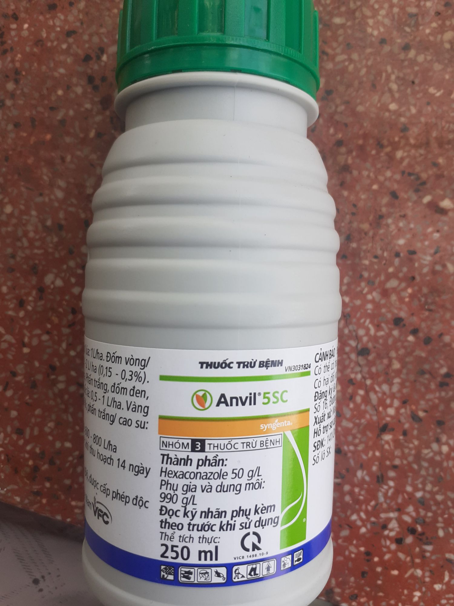 Thuốc trừ nấm anvil 5sc seyenta chai 250ml