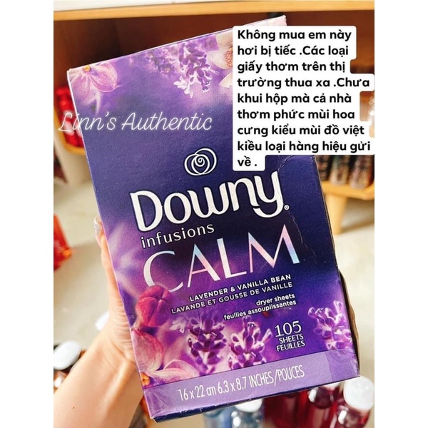 Giấy thơm downy calm usa