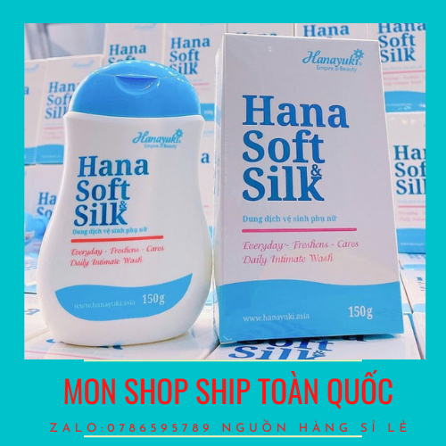 Dung Dịch Vệ Sinh Phụ Nữ Hana Soft Silk Hanayuki