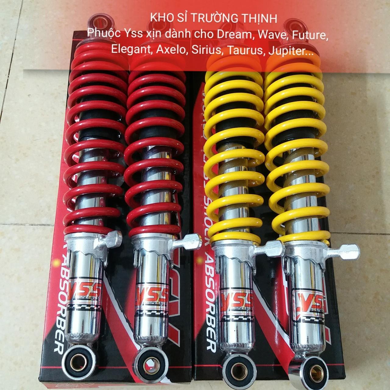 ( XẢ KHO SỈ ) Phuộc YSS Xịn Tải trọng 300kg - 500kg dành cho xe Dream, Wave, Future, Elegant, Sirius, Taurus, Jupiter....