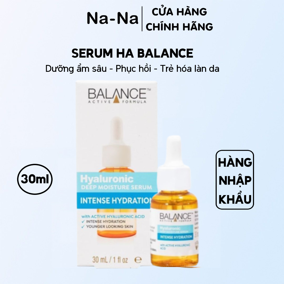 Serum cấp ẩm, phục hồi HA Balance Active Formula /Hyaluronic Deep Moisturizing