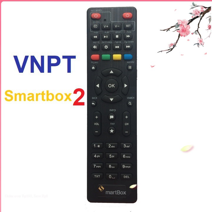Remote điều khiển đầu thu vnpt smartbox 2 mytv smartbox2