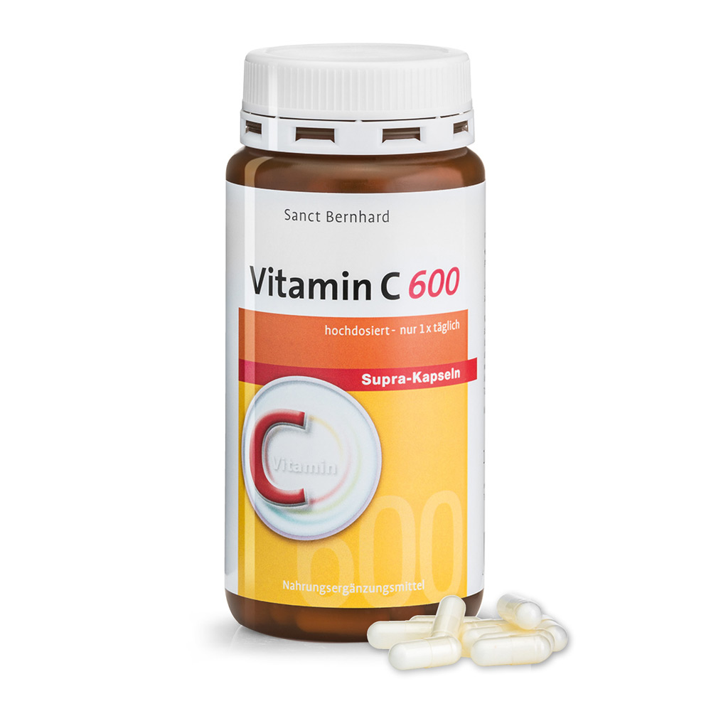Viên nang Vitamin C 600 Supra hỗ trợ miễn dịch