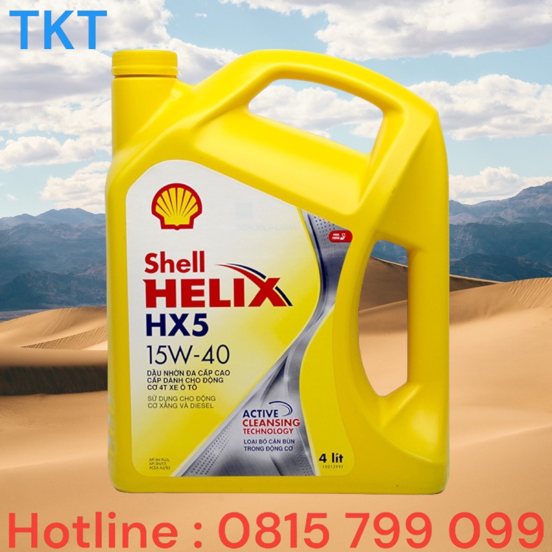 Shell helix hx5 15w40 4lit