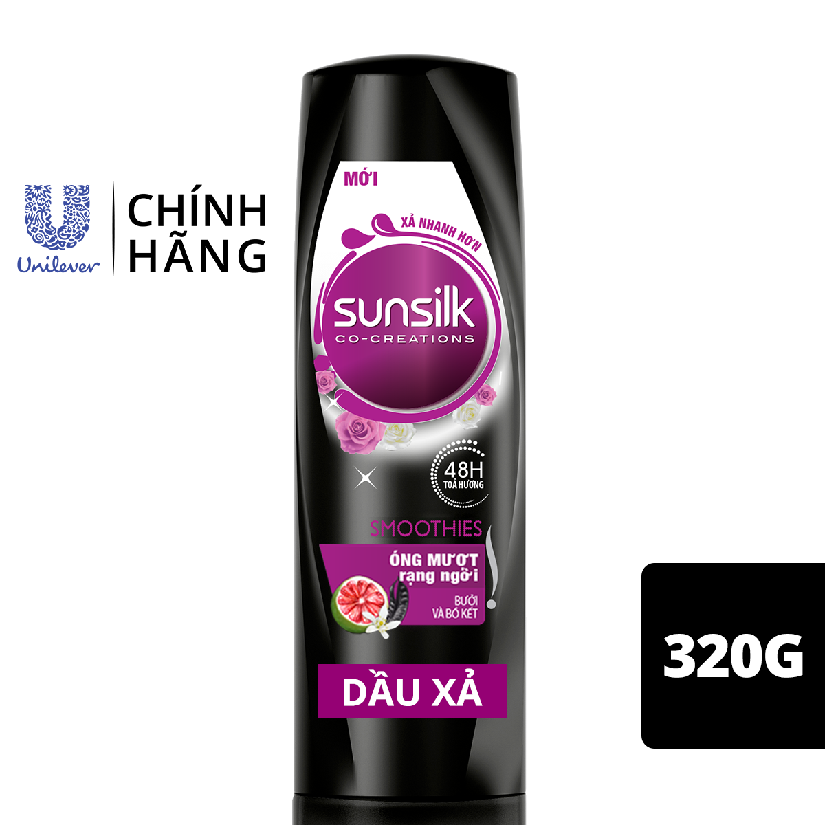 Dầu xả Sunsilk óng mượt rạng ngời 327ml