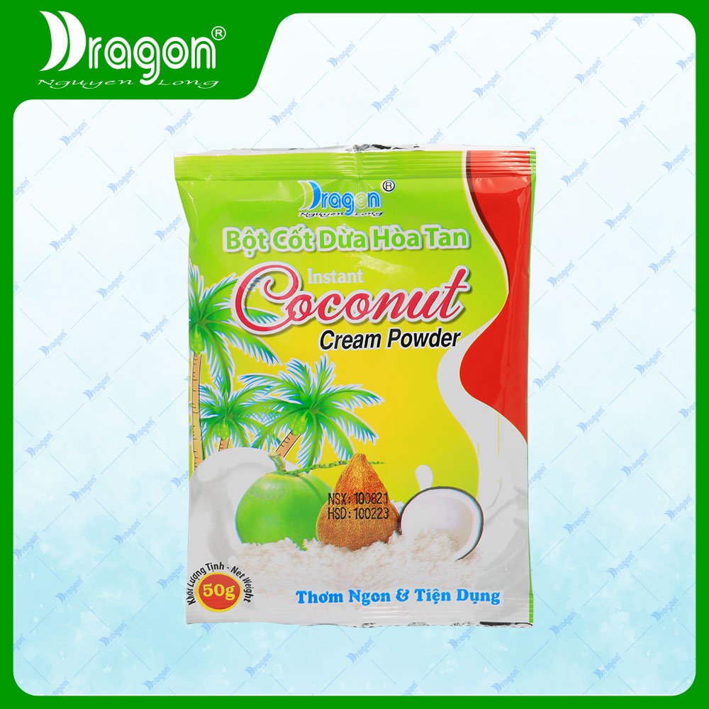Bột Cốt Dừa Hòa Tan DRAGON (35% BÉO)
