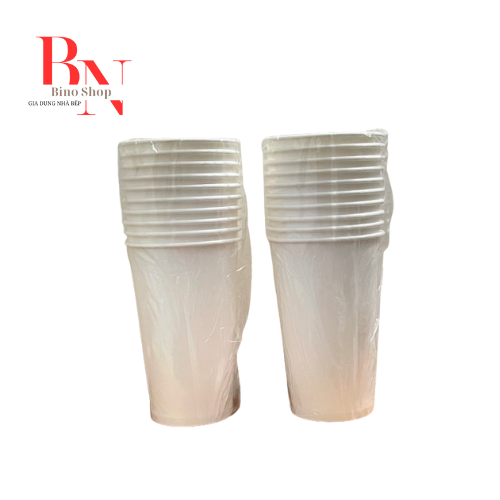 Ly Giấy Trà Sữa 550ml - 10 Cái