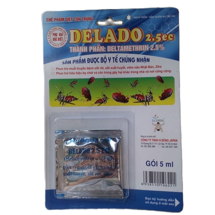 [Hoàn Tiền 10%] Diệt bọ chét Delado