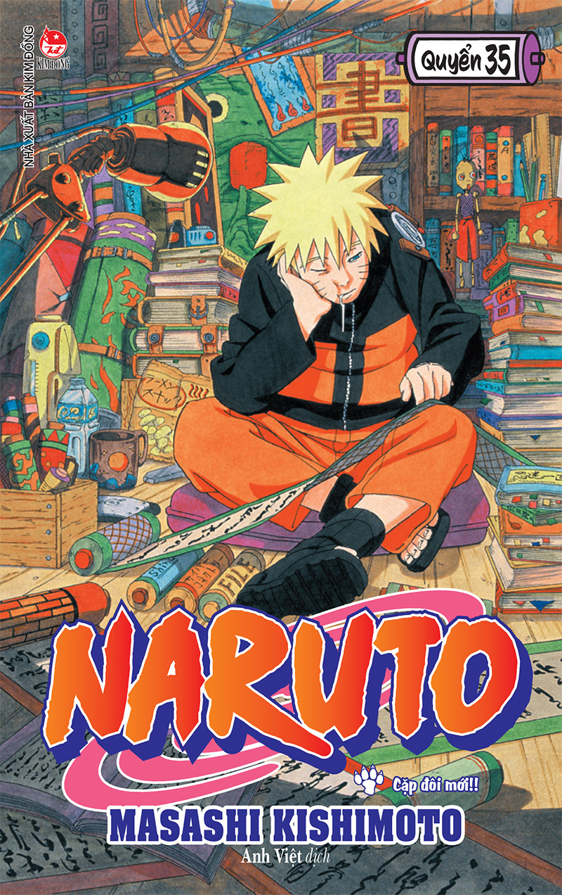 Kim đồng - naruto - tập 35