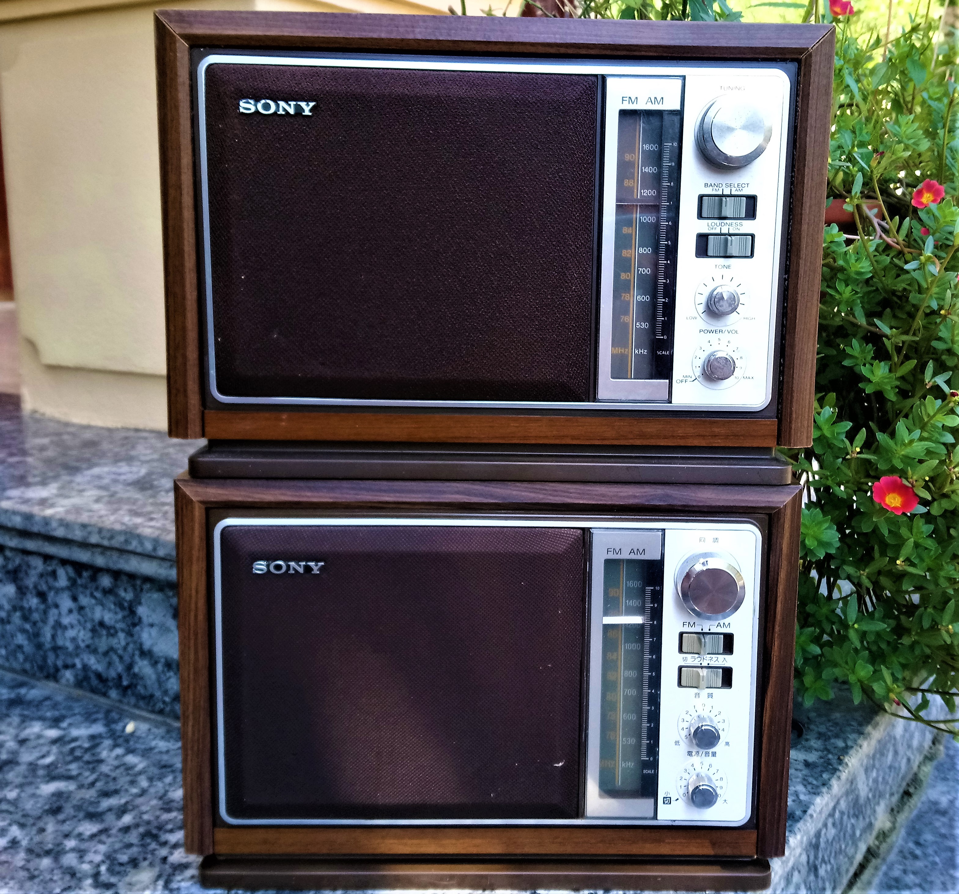 Sony fm / am - icf-9740 - hàng nhật bãi zin