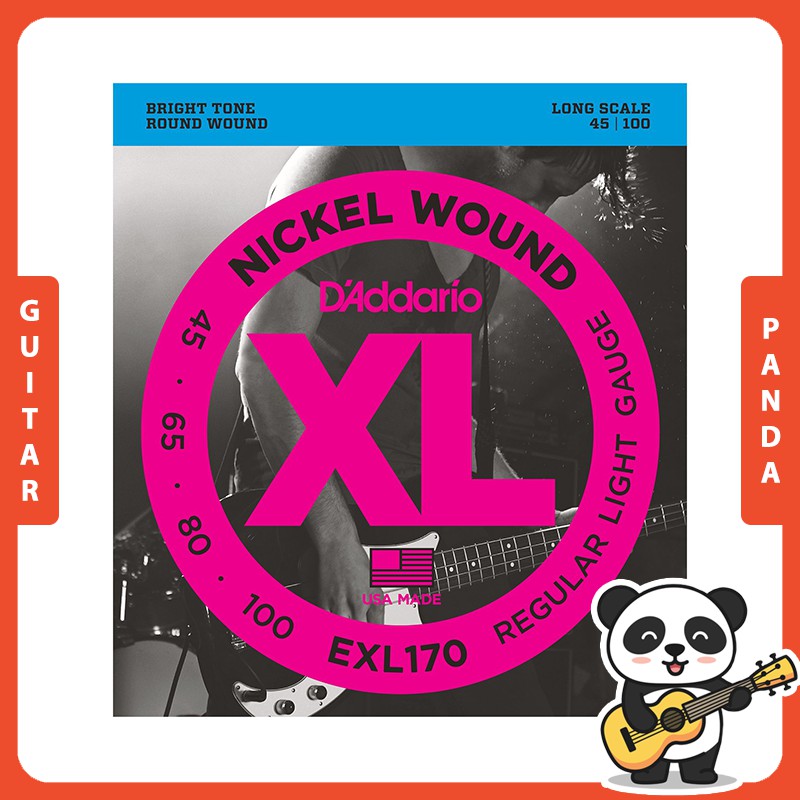 [HCM]Dây đàn Bass Daddario EXL170 (Bass 4 dây) | Dây đàn Bass Daddario EXL170-5 (Bass 5 dây)