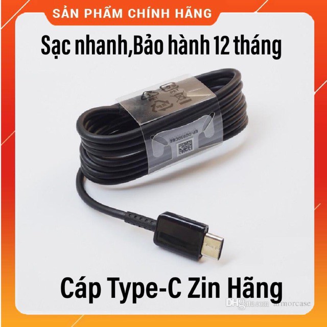 Cáp sạc nhanh sam sung chân typec zin máy chính hãng