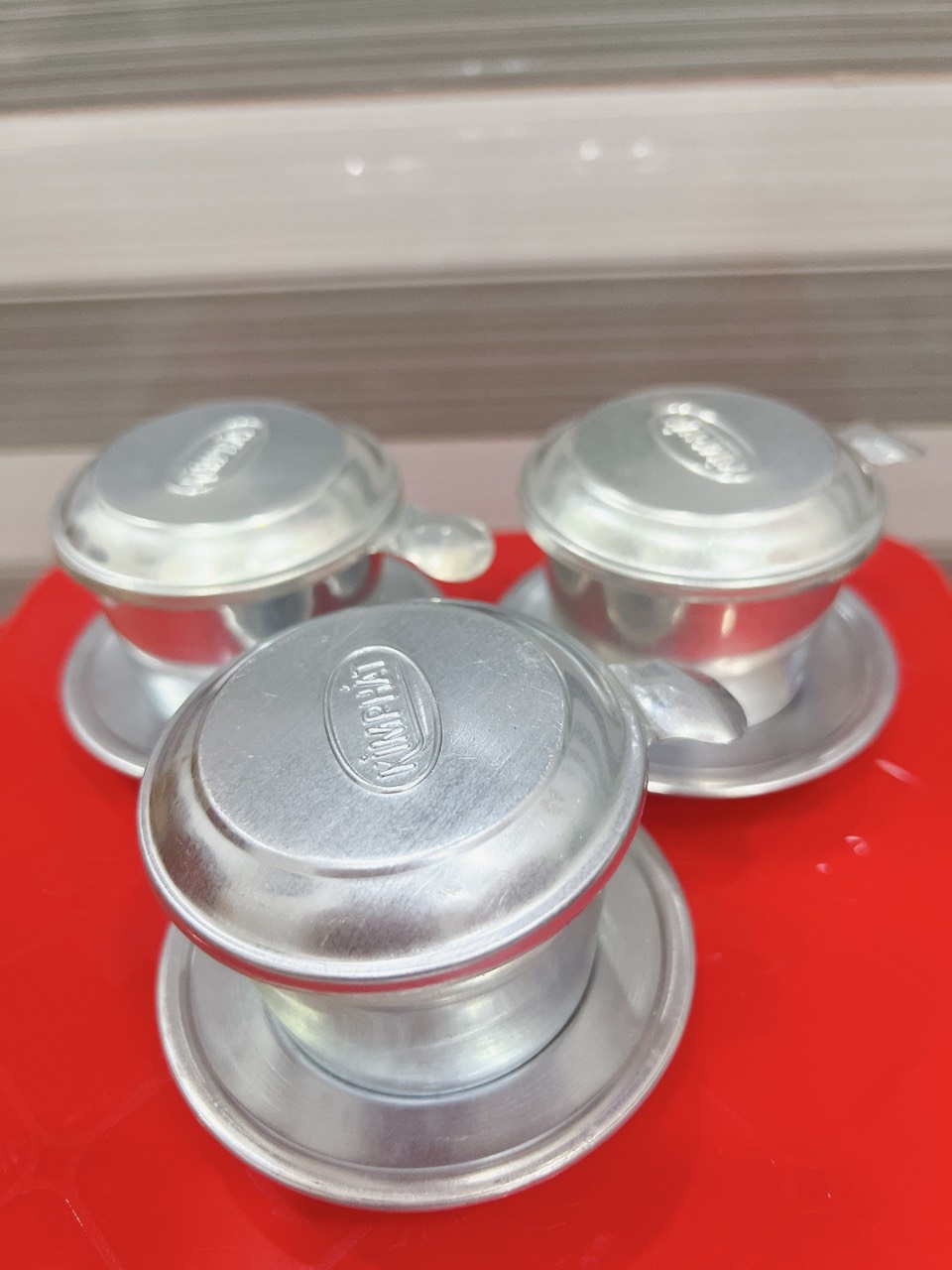 Phin cà phê nhôm size nhỏ trung lón